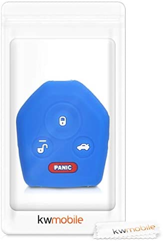 kwmobile Key Cover Compatible with Subaru - Blue