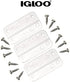 Igloo Cooler Plastic Hinges for Ice Chests (Set of 3)
