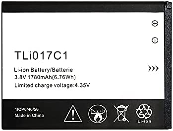 DDONG Replacement Battery for Jitterbug Flip Phone TLi017C1 Battery Repair
