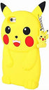TopSZ Yellow Pikacu Case for iPhone 7/8/SE 2022/2020,3D Cartoon Animal Cover,Girls Kids Teens Boys Man Animated Cool Fun Cute Kawaii Soft Funny Unique Character Cases for iPhone 7/8/SE 2022/2020 4.7"