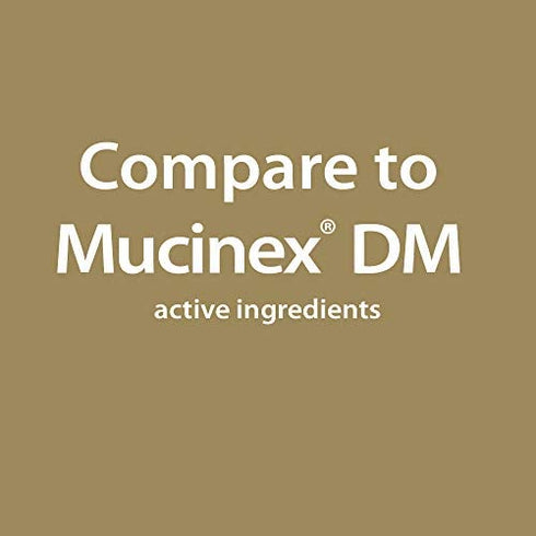 GoodSense Mucus DM Guaifenesin and Dextromethorphan Hydrobromide Extended-Release Tablets, 600 mg/30 mg; Expectorant and Cough Suppressant, 20 Count