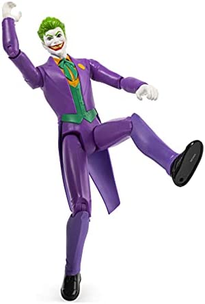 DC Comics Batman, 12-Inch The Joker Action Figure Toy, Kids Toys for Boys Aged 3 and up