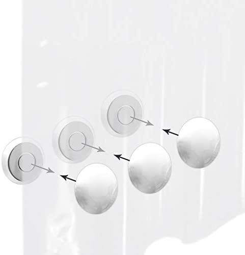 Magnetic Shower Curtain Weights 3 Pairs (Pack of 6)