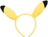 Pokémon Pikachu Plush Headband - Pikachu Ears for Halloween, Accessory, Dress Up, Pretend & More - One Size Fits All
