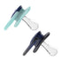 Dr. Brown's Advantage Symmetrical Pacifier with Air Flow and Pacifier Clip - Blue - 2-Pack - 0-6m