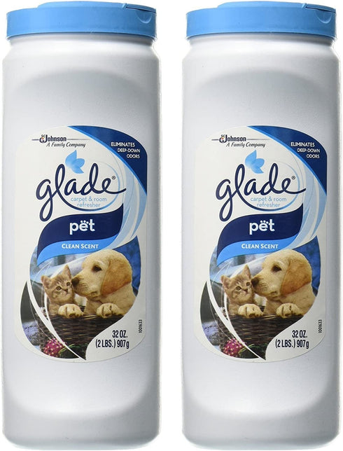 Glade Carpet and Room, Pet Clean Scent, 32 OZ (Pack of 2)