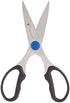 HENCKELS Heavy Duty Kitchen Shears that Come Apart, Dishwasher Safe, Black, Stainless Steel, Blue