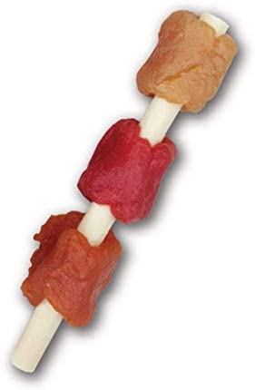 SmartBones Smart Kabobz, Treat Your Dog to a Rawhide-Free Chew Made With Real Chicken, Beef and Pork