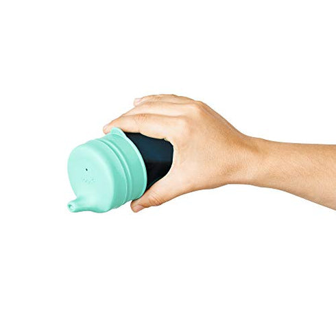 Boon SNUG Spout Sippy Lids and Cup, Assorted Colors (Pack of 3)