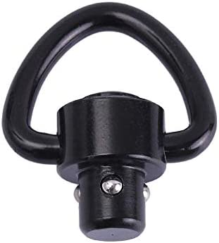 Aoderda QD Sling Swivel Mount, Tactial Qd Quick Detach/Release 1" Loop Heavy Duty Push Button Swivels,4 Pack