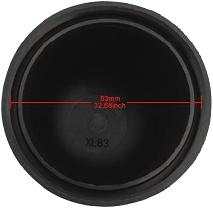 TOMALL 83mm Dust Cover for LED Headlight Replacement Rubber Seal Caps Kit