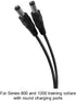 Educator Dual Lead Charger for Series 800 and 1200 Training Collars with Round Charging Ports