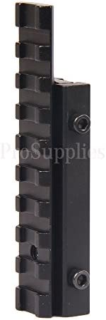TACFUN Scope Adapter Rail Mount 22 Crossbow 3/8" Dovetail to 7/8" Weaver/w Stop Pin