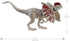 Jurassic World Fierce Force Dilophosaurus Dinosaur Action Figure Movable Joints, Realistic Sculpting & Single Strike Feature, Kids Gift Ages 3 Years & Older