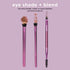 Real Techniques Eye Shade & Blend Makeup Brush Trio, For Eyeshadow & Liner, Makeup Tools for Shaping & Grooming Brows, Defined Makeup Look, Synthetic Bristles, Vegan & Cruelty-Free, 3 Count