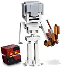 LEGO Minecraft BigFig Skeleton with Magma Cube Building Kit (142 Pieces) (Discontinued by Manufacturer)