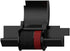 Bigger (10-Pack) Compatible Ribbon Replacement for IR-40T CP13 MP-12D Calculator Ink Roller Ribbon Used with Casio HR-100TM HR-120T HR-150TM, Sharp EL-1750V EL-1801V (Individually Sealed, Black/Red)