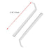 GARASANI Household, Travel Portable Disposable Plastic Curved Hook Toothpicks, Teeth Cleaning Tool, Anti-Slip Handle Design (200 Pcs)