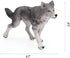 7Pcs Wolf Toy Figurines Set Wolf Animals Figures (Wolf Set A)