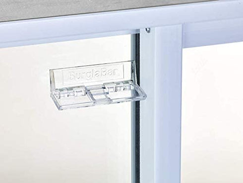 Burglabar 1 Piece - Great for Sliding Patio Door Lock, (Use 2 for doors), Sliding Window Lock, Sliding Basement Windows Lock, Child Safety Lock