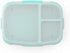 Bentgo Fresh Tray (Aqua) with Transparent Cover - Reusable, BPA-Free, 4-Compartment Meal Prep Container with Built-In Portion Control for Healthy At-Home Meals and On-the-Go Lunches