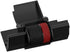 Bigger (10-Pack) Compatible Ribbon Replacement for IR-40T CP13 MP-12D Calculator Ink Roller Ribbon Used with Casio HR-100TM HR-120T HR-150TM, Sharp EL-1750V EL-1801V (Individually Sealed, Black/Red)
