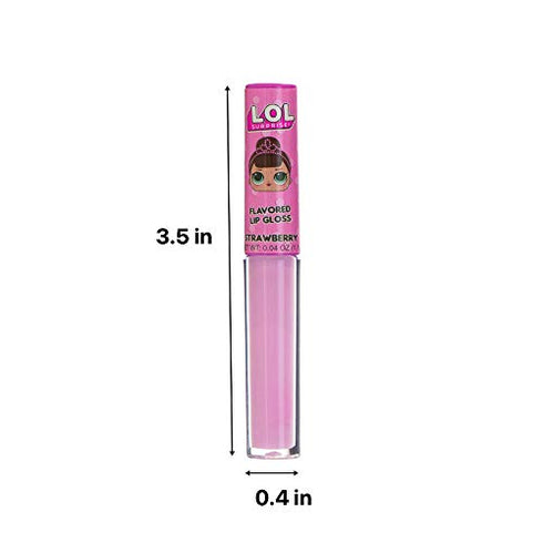 L.O.L Surprise 7-Pack Lip Gloss for Girls, Lol Lip Gloss