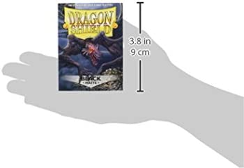Dragon Shield Matte Black 100 Protective Sleeves
