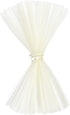 Firefly Imports Tulle Pom Pom Ball Centerpiece, 10-Inch, Ivory, 4-Pack