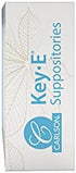 Carlson - Key-E Suppositories, 30 IU Vitamin E Suppository, Lubricates Dry Areas, Treatment for Women and Men, Vaginal & Rectal, 48 Count