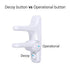 Safety 1st Outsmart Lever Handle Lock 2 Pack, One Size, White