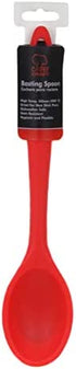 Chef Craft Premium Silicone Basting Spoon, 11 inch, Red