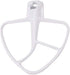 K45B Coated Flat Beater for Kitchen-Aid Stand Mixer. Flex Edge Beater Paddle WPW10672617 Compatible with Whirlpool KSM45, KSM75, KSM88, KSM90, KSM100, KSM106, KSM110, KSM120, KSM150, KSM160, KSM180