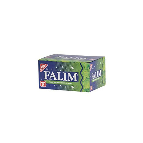 Falim 100 Piece Mint Flavoured Fresh Sugar-Free Chewing Gum, Individually wrapped