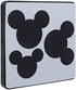 Sanch Ancha Fabric Cutter Die for Die-Cut Cutting Machines, 6" x 6" Mickey Black