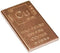 Half Pound Copper Bar Bullion Paperweight with Element Design (1/2 Pound Copper Bar)
