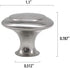 30 Packs Kitchen Cabinet Knobs Brushed Nickel Silver - Pull Hardware Handle, Drawer knobs for Kitchen Cupboard Door, Bedroom Dresser Drawer, Bathroom Wardrobe Hardware with Long Short Screws