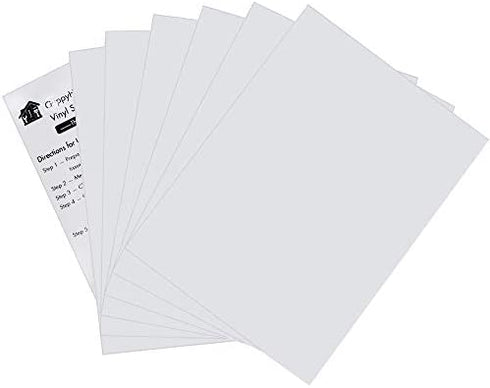 Guppyhill Vinyl Siding Repair Kit, Cover Any Cracks, Holes, or Blemishes on Vinyl Siding (6 Patches)