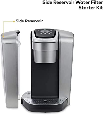 for Keurig Starter Kit Replacement 2.0 Coffee Maker - for Keurig Parts Includes Side Reservoir Filter Holder and 1 Pack Water Filter Cartridges (Clear)