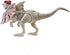Jurassic World Fierce Force Dilophosaurus Dinosaur Action Figure Movable Joints, Realistic Sculpting & Single Strike Feature, Kids Gift Ages 3 Years & Older