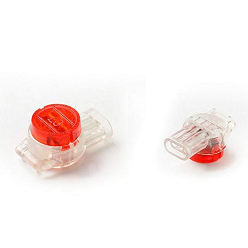 LRONG 150PCS Waterproof Telephone Line Connector, Data Phone Wire Butt Splice Ports UY/UR/UB Crimp Terminal Connectors Assortment Kit (UY/K1 50pcs + UY2/K2 50pcs + UR/K3 50pcs)