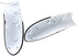 Deal4GO Replacement Right Left Soft Touch Rubberized Side Rails Rear Handle Grips for Xbox One Elite Controller 1698 (White) (Third-Party)