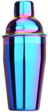 24 oz Cocktail Shaker Bartender Set, Stainless Steel Martini Shaker with Built-in Bartender Strainer & Popular Cocktail Recipes Booklet, Professional Bartender Tool for Home or Bar