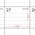 2022 Desk Calendar - Yearly Desk Calendar 2022, Desk/Wall Monthly Calendar Pad, 17" x 12", January 2022 - December 2022, Desk Calendar with Ruled Blocks, Note Section, Corner Protections