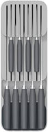 Joseph Joseph 85120 DrawerStore Kitchen Drawer Organizer Tray for Knives Knife Block, Gray