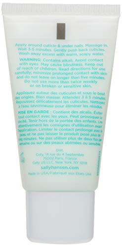Sally Hansen Problem Cuticle Remover™, Eliminate Thick & Overgrown Cuticles, 1 Oz, Cuticle Remover Cream, Cuticle Remover Gel, Ph Balance Formula, Infused with Aloe Vera to Soothe and Condition