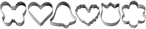 Wilton Mini Romantic Metal Cookie Cutter Set