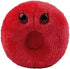 GIANTmicrobes Red Blood Cell Plush –Learn About Blood and Circulatory system with this Educational Gift for Students, Scientists, Blood Donation Professionals, and Anyone with a Healthy Sense of Humor