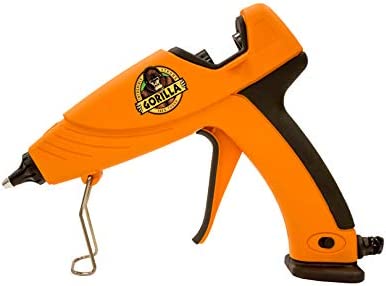 Gorilla Dual Temp Full-Size Hot Glue Gun, Orange