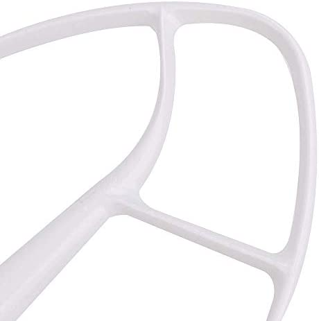 K45B Coated Flat Beater for Kitchen-Aid Stand Mixer. Flex Edge Beater Paddle WPW10672617 Compatible with Whirlpool KSM45, KSM75, KSM88, KSM90, KSM100, KSM106, KSM110, KSM120, KSM150, KSM160, KSM180